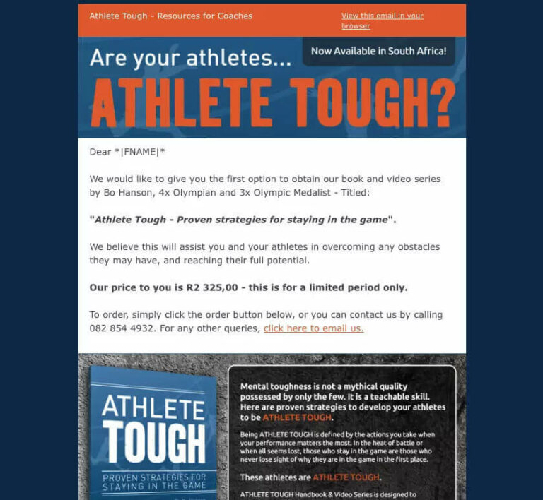 Email Marketing in 2024 - html email example 2